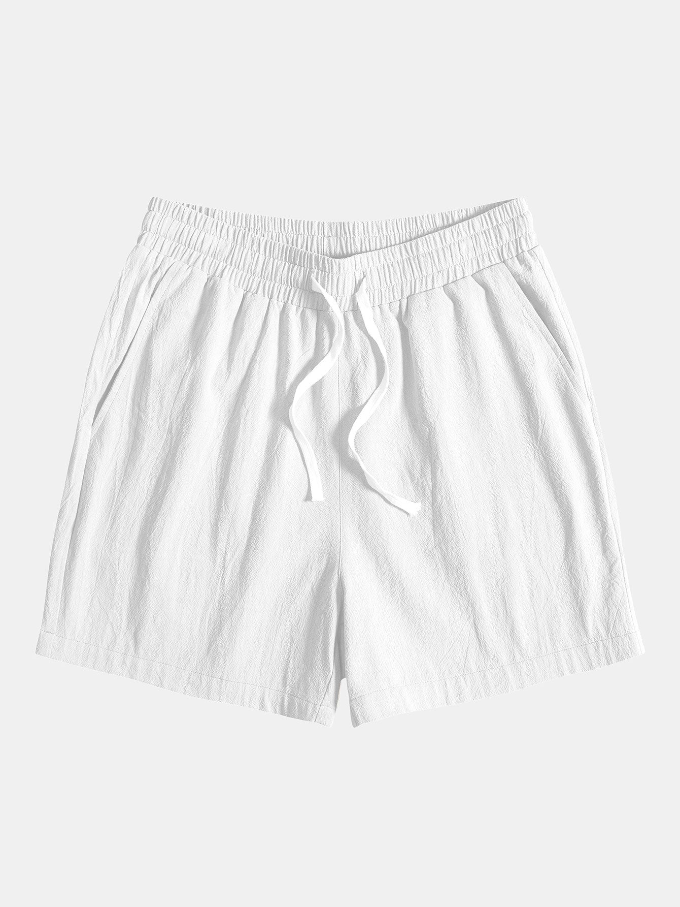 Derada | Gestructureerde Katoenen 5" Shorts - Derada Fashion
