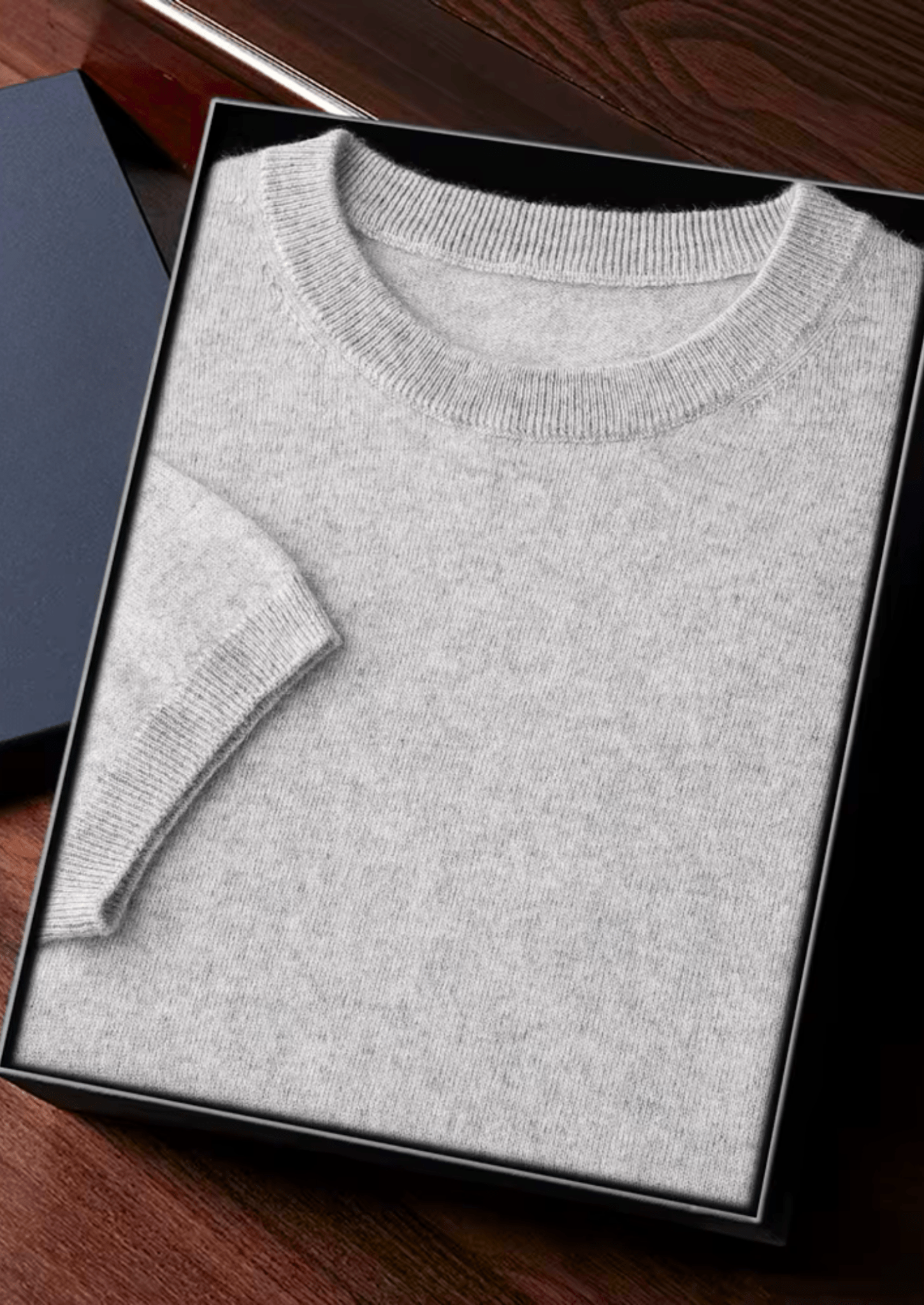 PREMIUM CASHMERE CLASSIC CREWNECK T - SHIRT - Derada