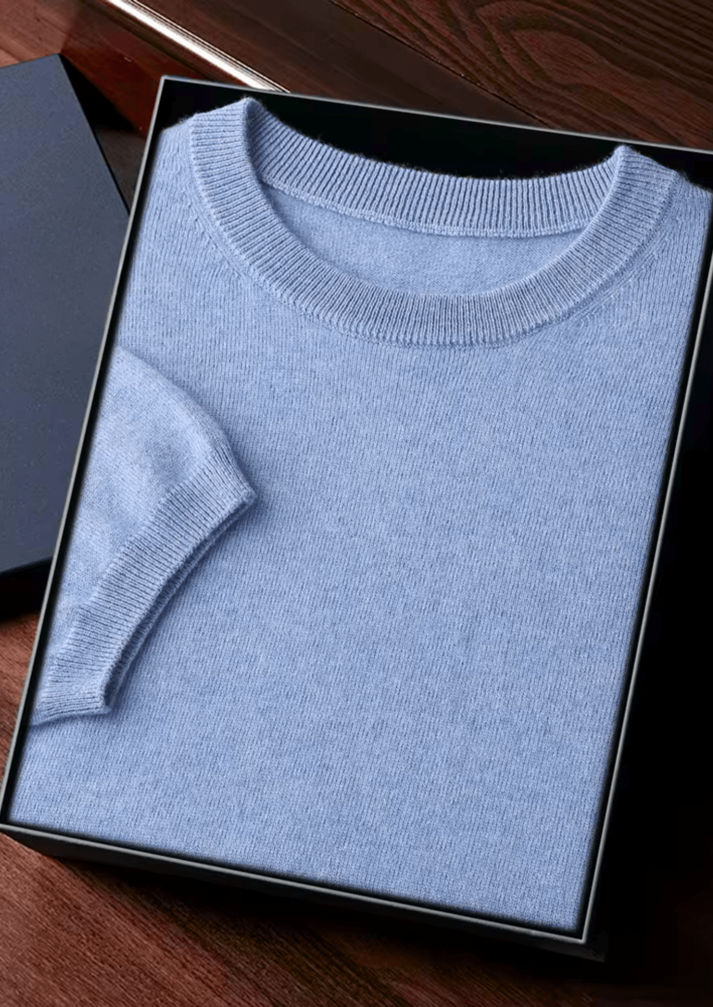 PREMIUM CASHMERE CLASSIC CREWNECK T - SHIRT - Derada