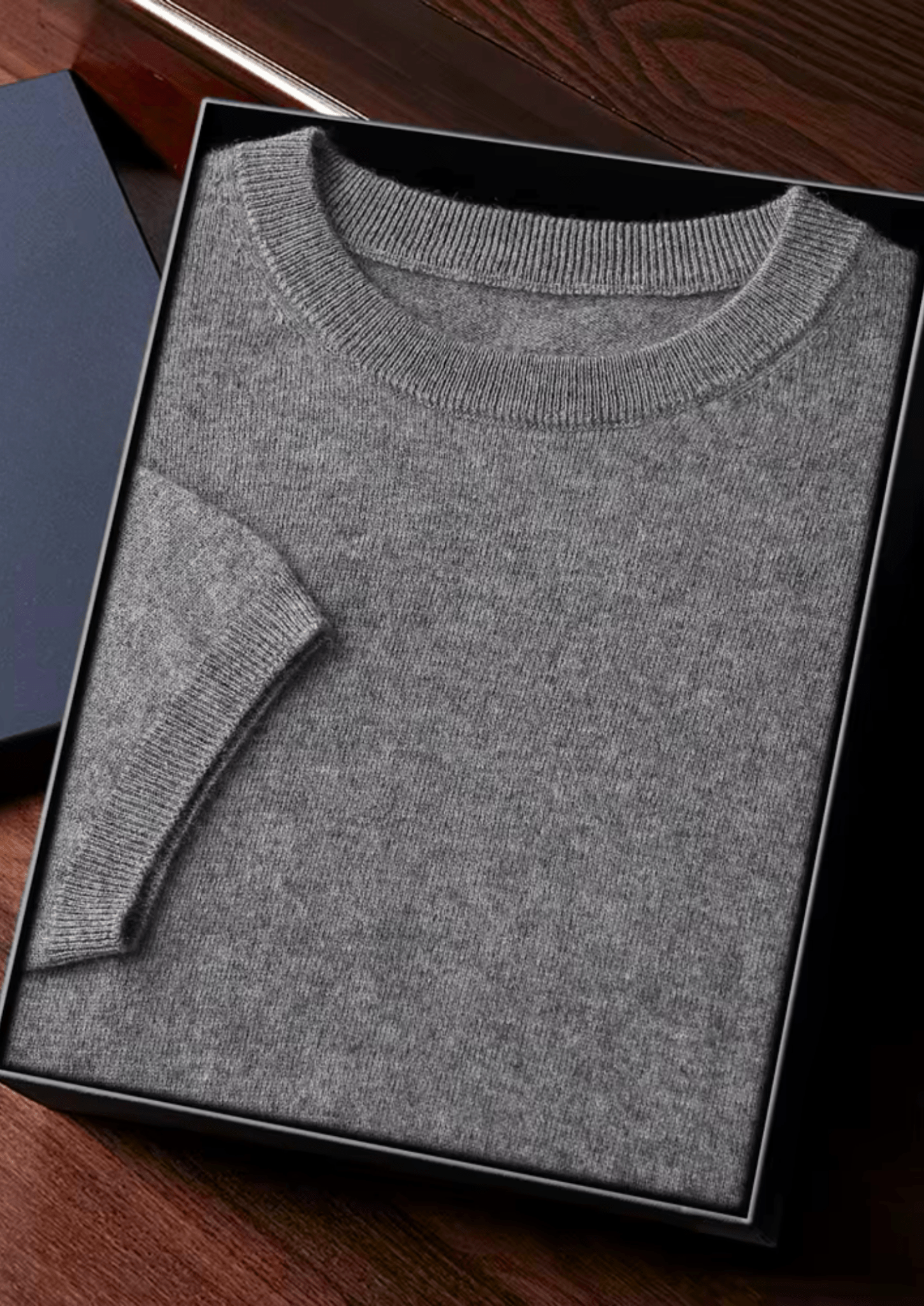 PREMIUM CASHMERE CLASSIC CREWNECK T - SHIRT - Derada