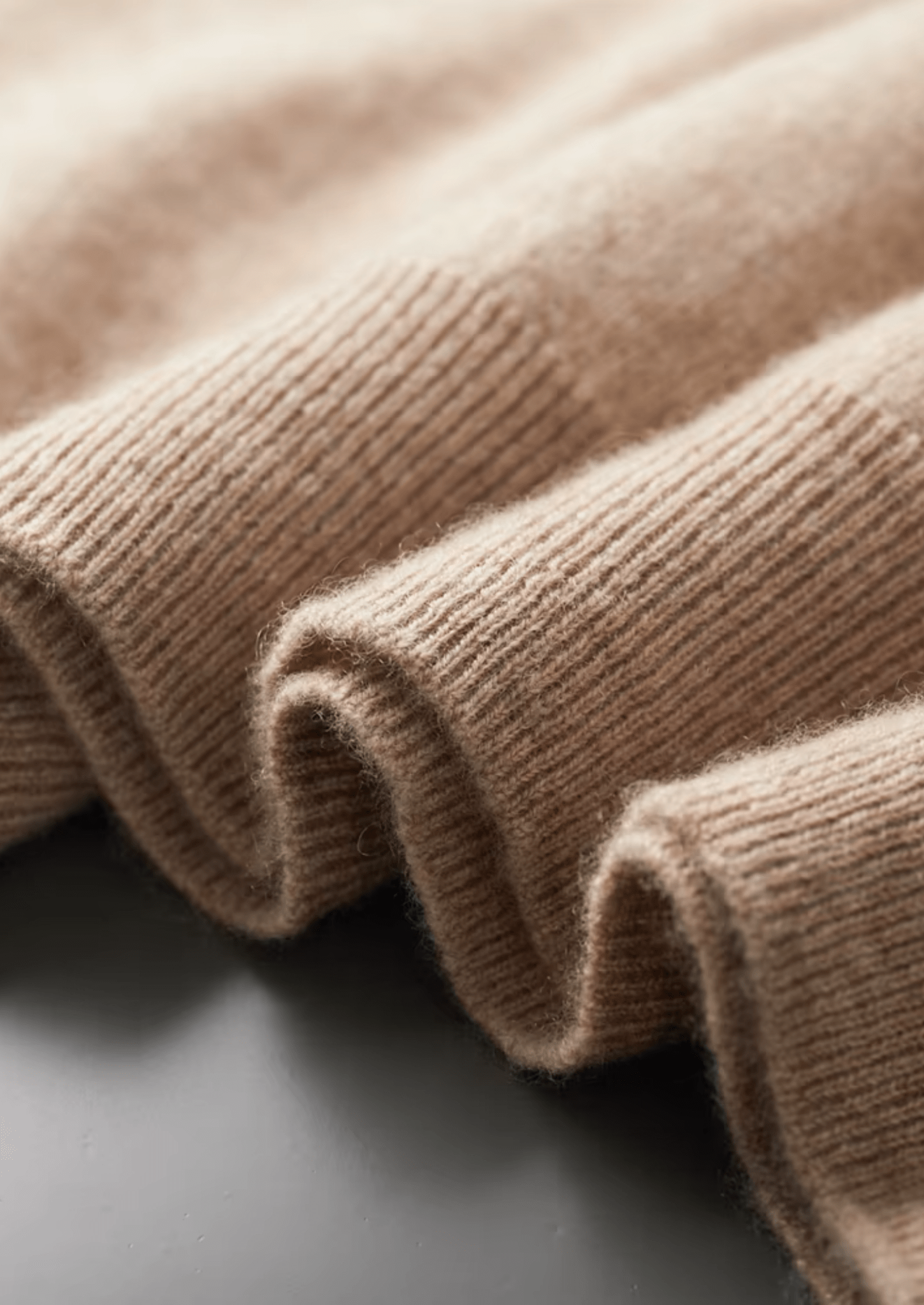 PREMIUM CASHMERE MOCK NECK T - SHIRT - Derada