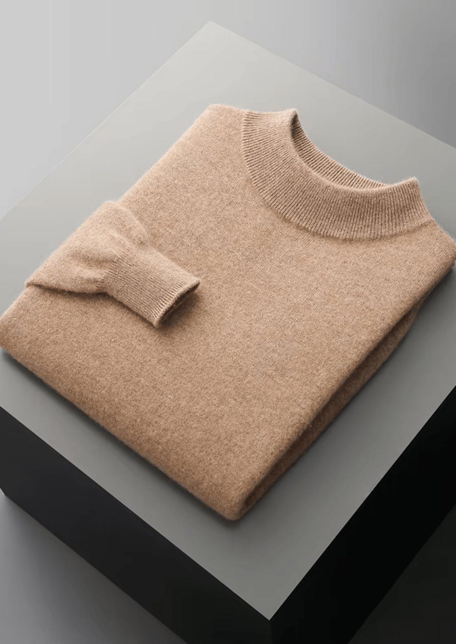 PURE EXTRA - FINE MERINO WOOL CLASSIC MOCKNECK - Derada