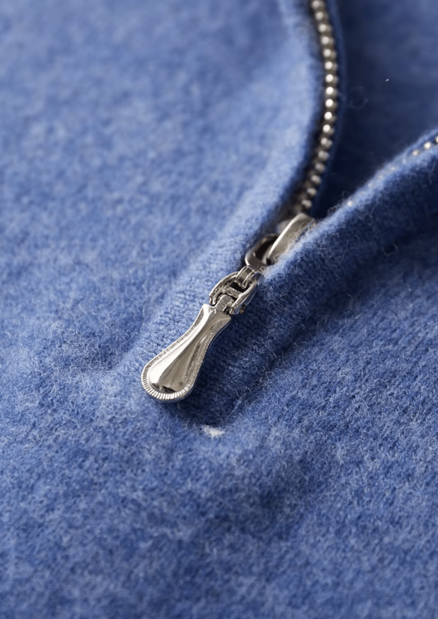 PURE EXTRA - FINE MERINO WOOL HALF ZIP POLO - Derada