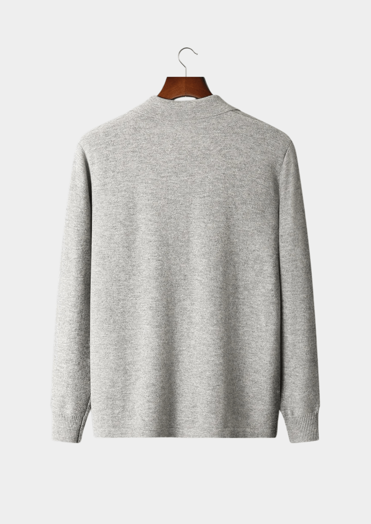 PURE EXTRA - FINE MERINO WOOL POLO CARDIGAN - Derada