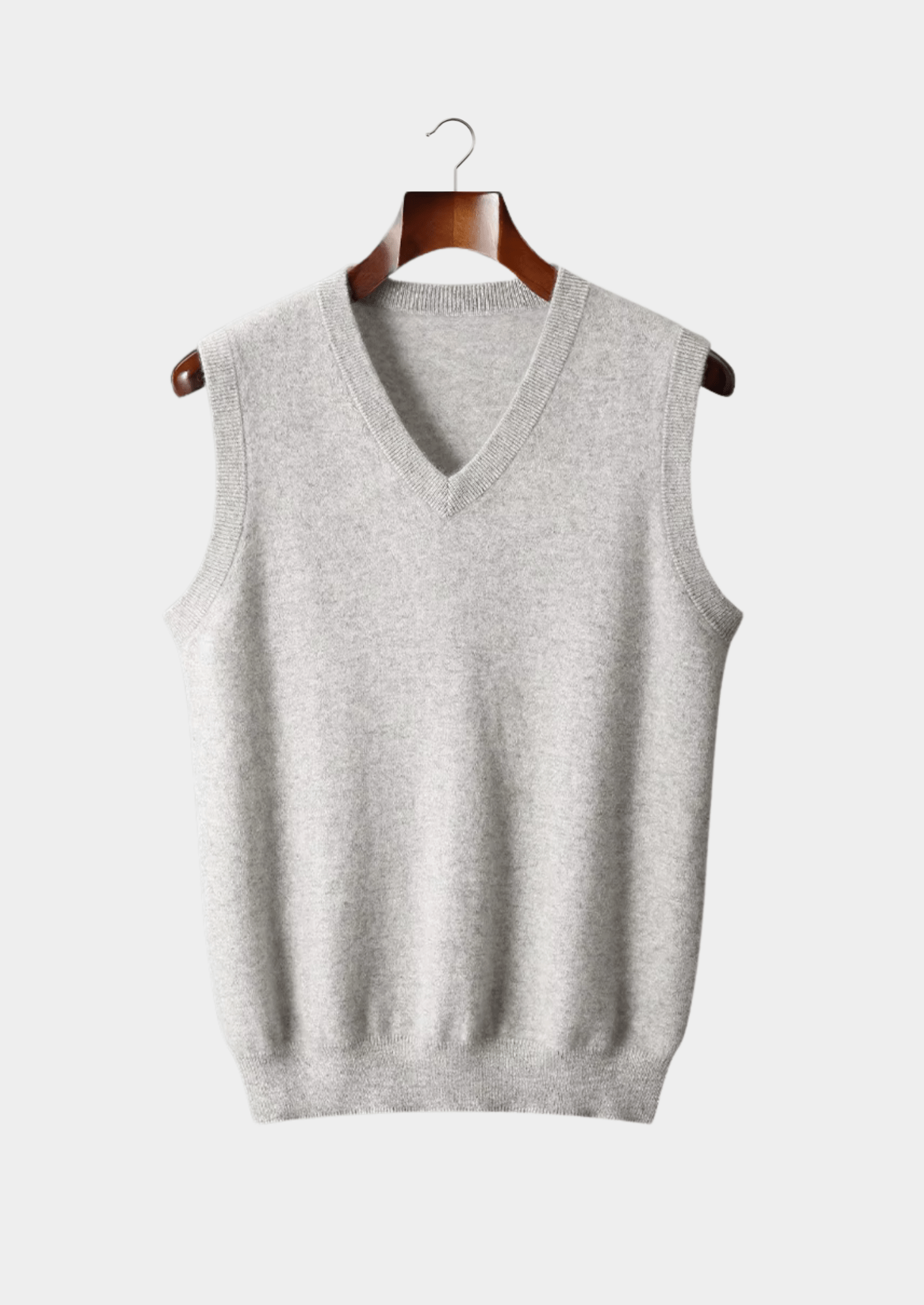 PURE EXTRA - FINE MERINO WOOL V - NECK VEST - Derada