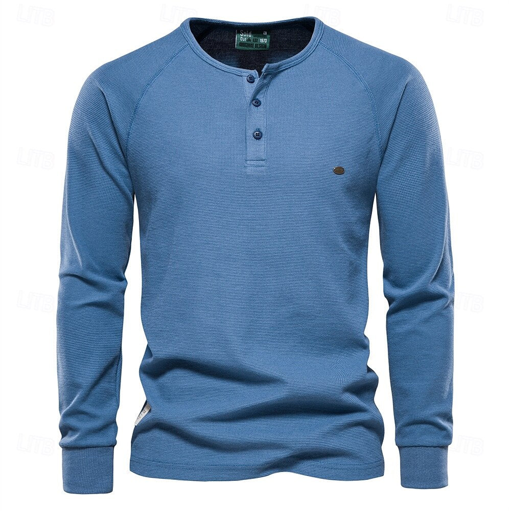 Dennis | Polo lange mouwen - Derada Fashion