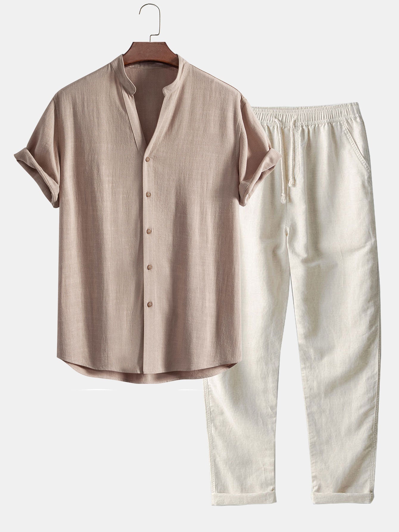 Derada | Linnen Rayon Zomer Set - Derada Fashion