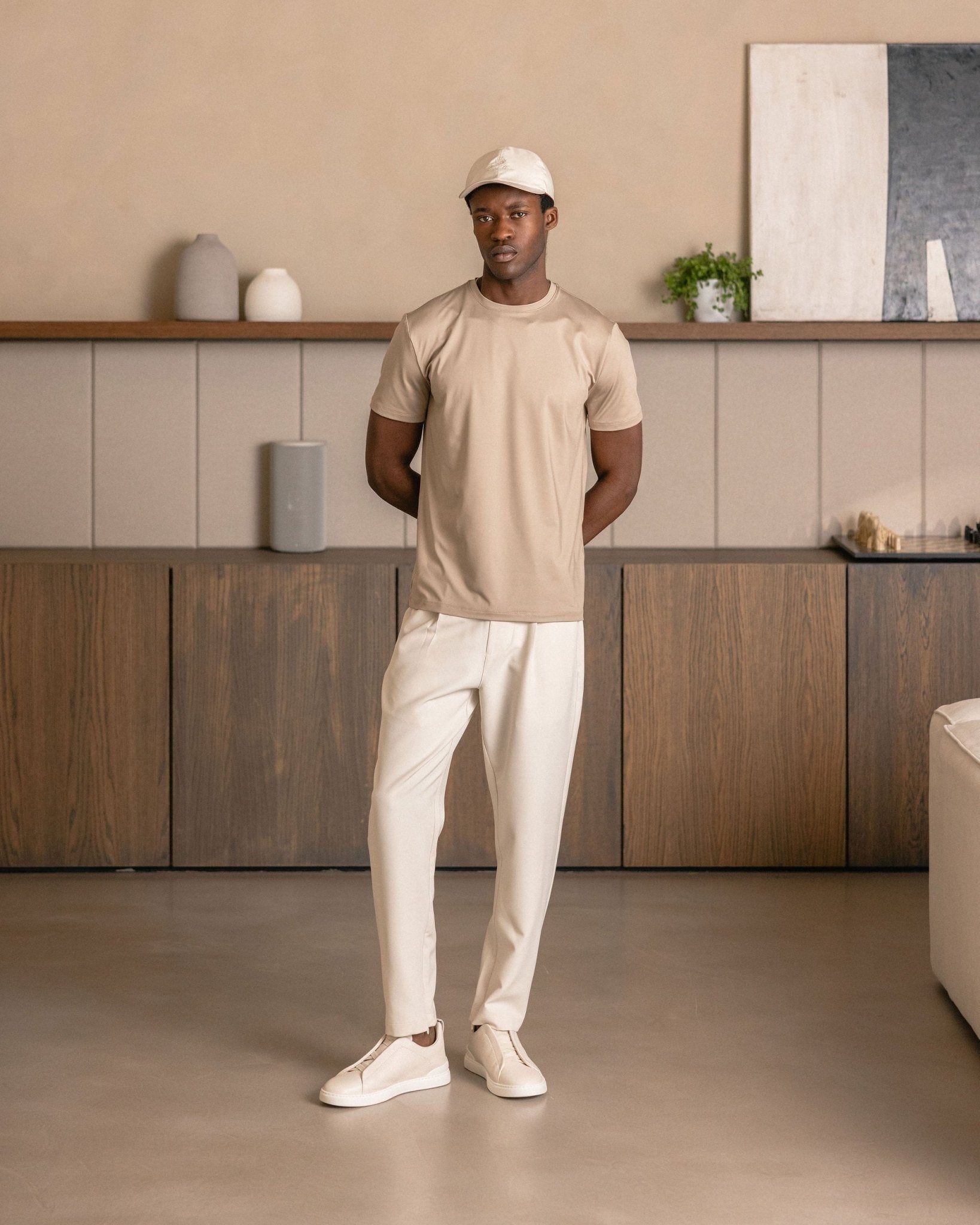 Derada | Luxe T-shirt Beige - Derada