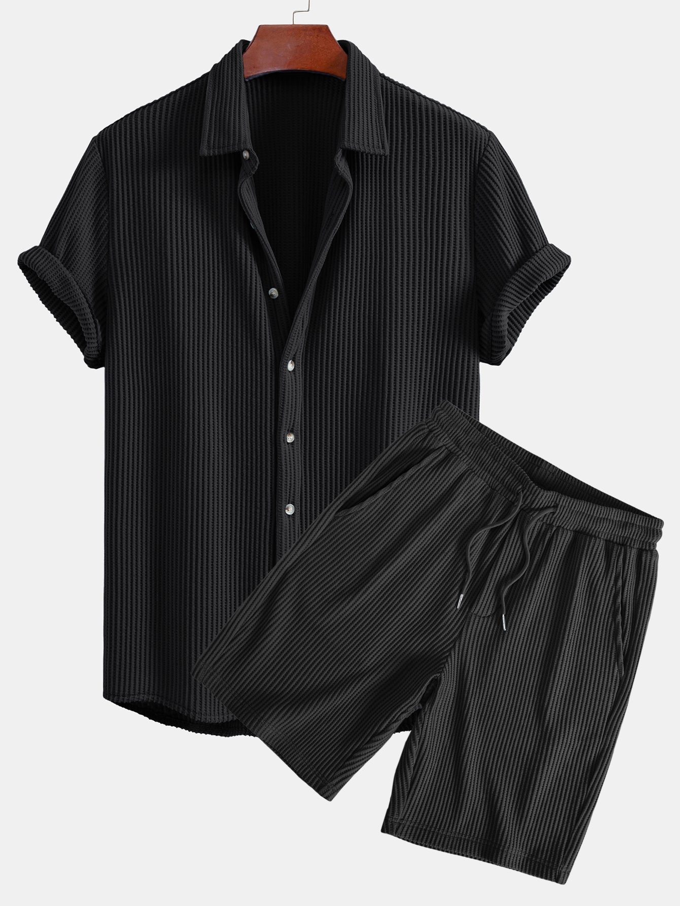 Derada | Wafel Comfort Set - Derada Fashion
