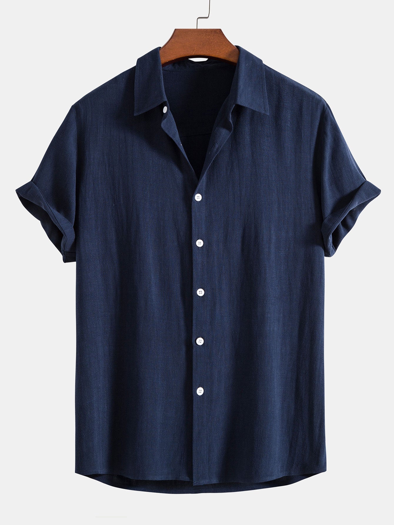 Derada | Zomers Linnen Blend Overhemd - Derada Fashion