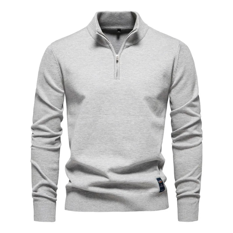 Valentijn | Quarter Zip Knitwear - Derada Fashion