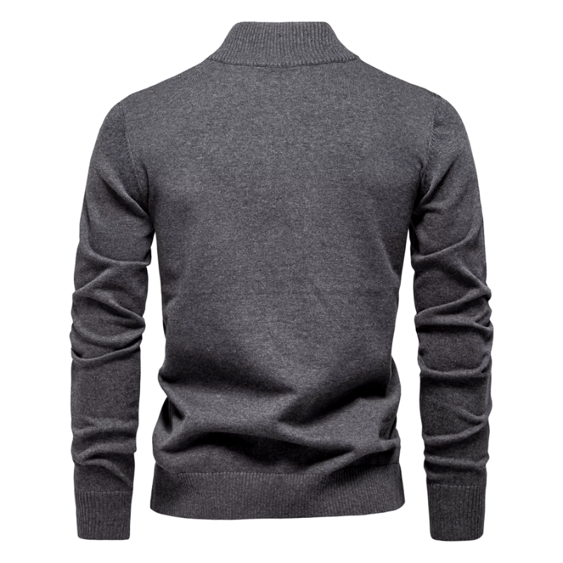 Valentijn | Quarter Zip Knitwear - Derada Fashion